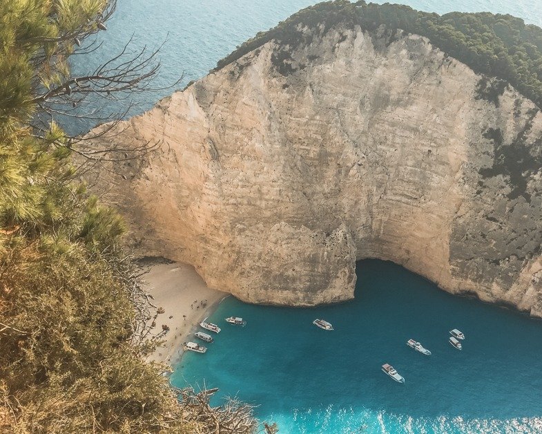 Picture of Shipwreck Beach in Zakynthos a topsolo female travel destinations