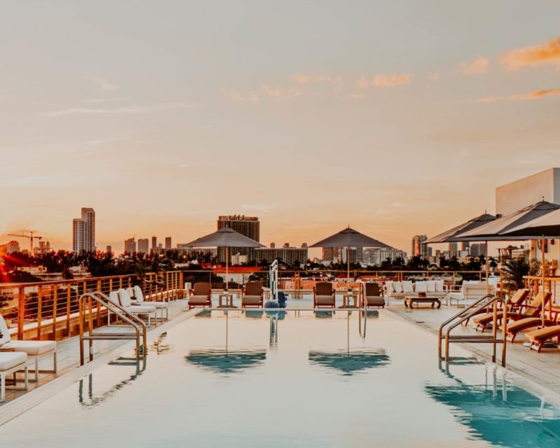 Pool deck at The Besty Hotel