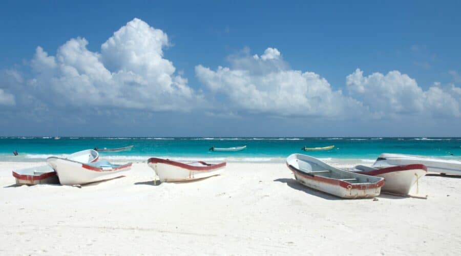 Things to do in Tulum photo of the beach in Tulum.