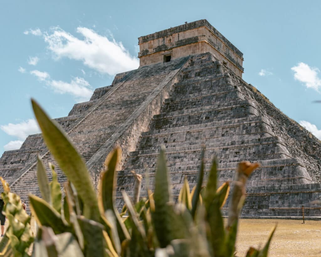 Pyramid at Chichen Itza one of the things to do in Valladolid.