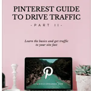 Pinterest guide to drive traffic.