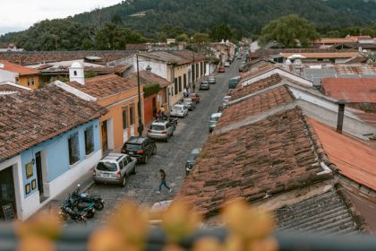 Rooftop view of the town one of the best things to do in Antigua, Guatemala
