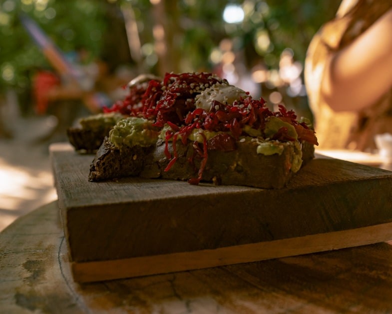 Avocado toast from Raw Love.