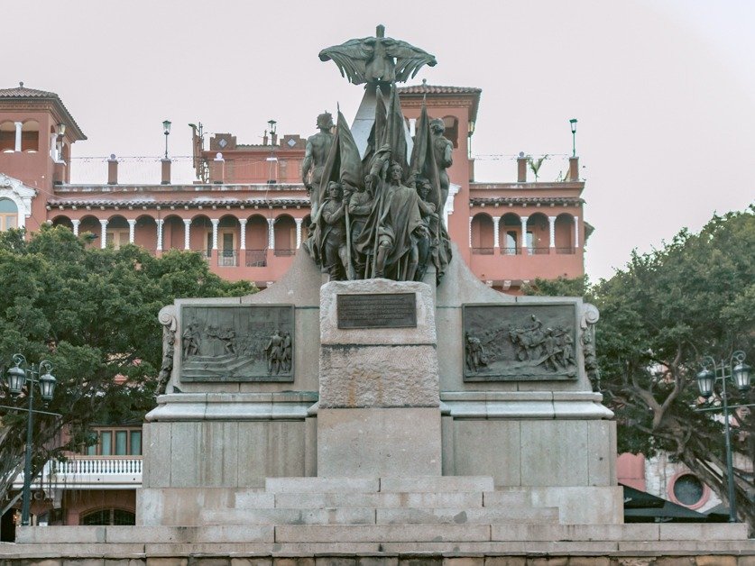 Simon Bolivar statue on of the must-see Panama City, Panama activities.