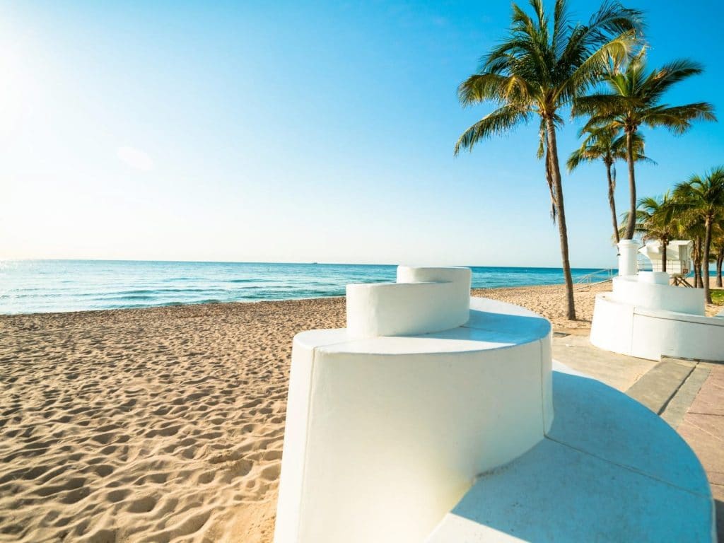 Florida Beach captions for Instagram photo of Fort Lauderdale Beach, Florida.