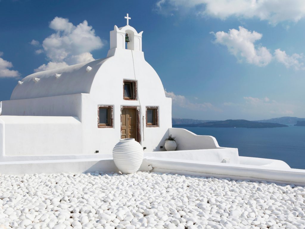 Santorini captions for Instagram photo of Oia Santorini.