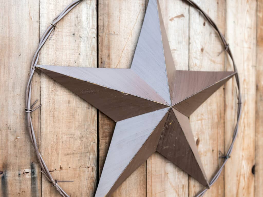 Quote about Texas photo of the Texas star.