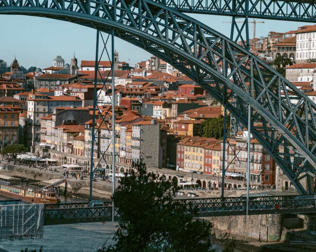 Portugal quotes photo of the bridge in Porto, Portugal,