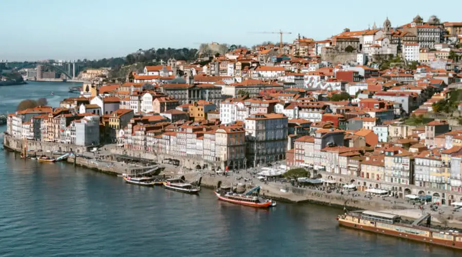 Porto food guide photo of Porto and Douro River.