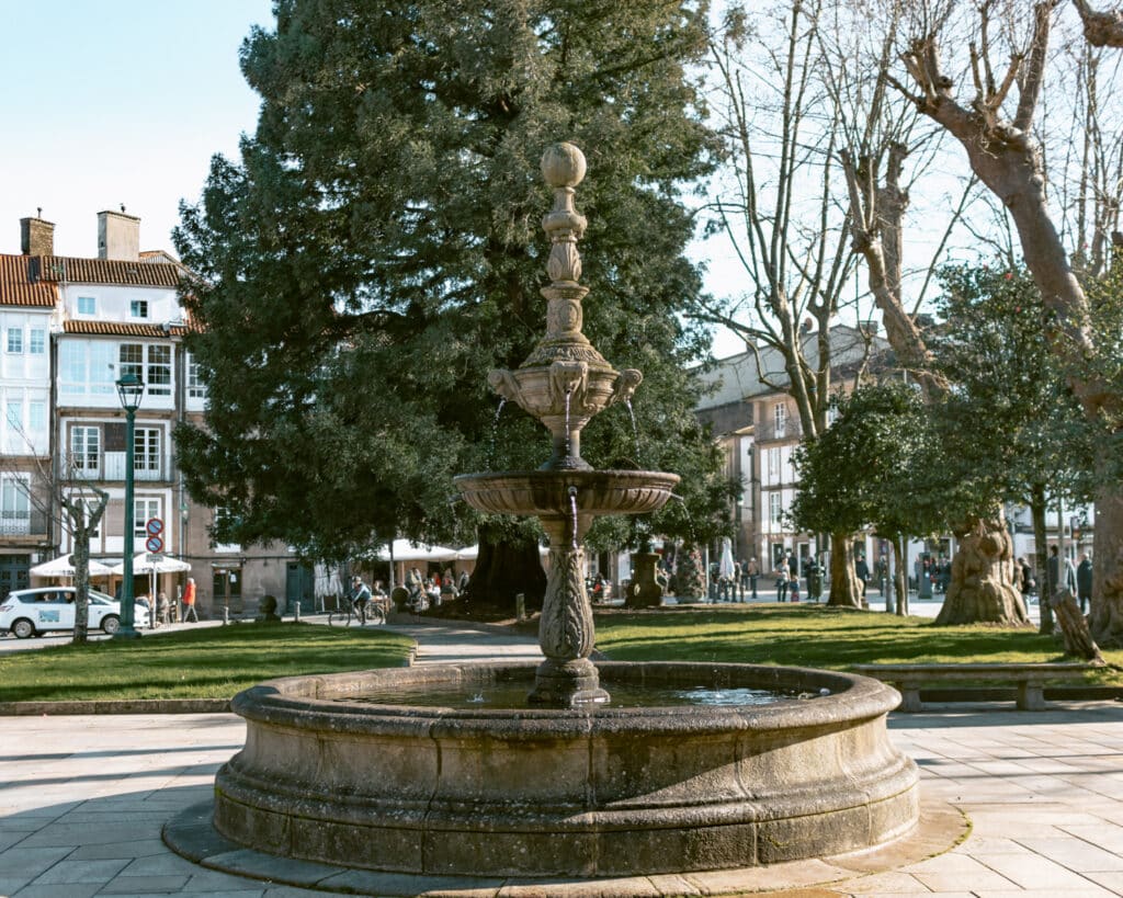 Parque de la Alameda one of the places to visit in Santiago de Compostela. 