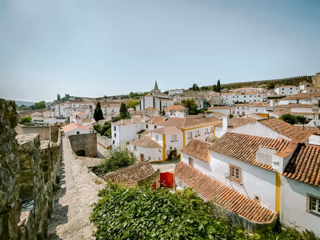 Day trip from Porto to Obidos. 