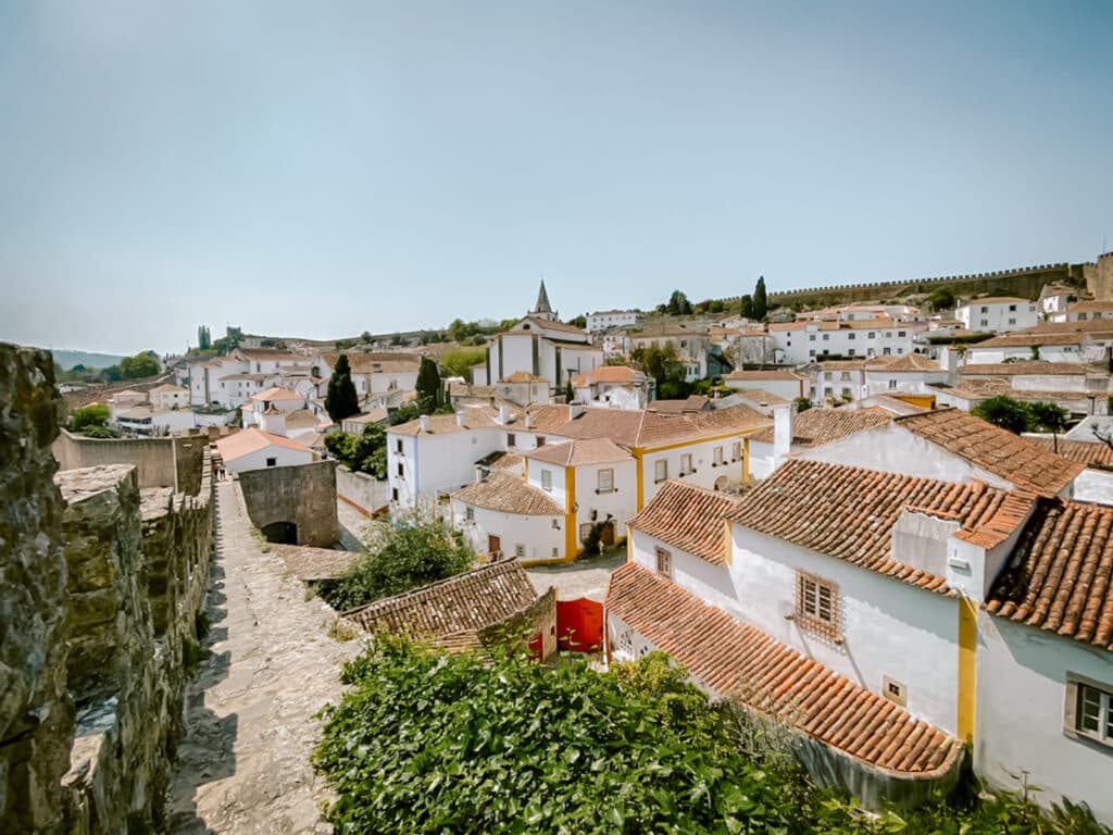 Day trip from Porto to Obidos.