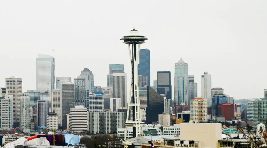 Photo for day trips from Seattle. Seattle skyline with the Space Needle.