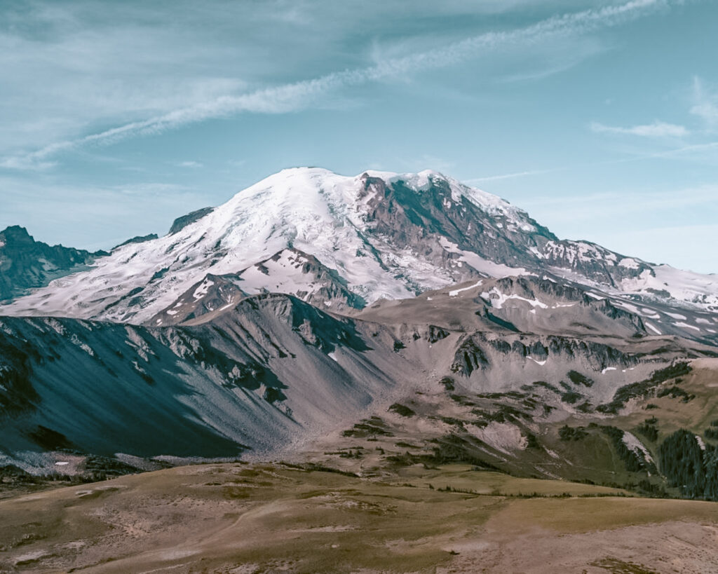 Mt Rainier day trip from Seattle of Mount Rainier. 