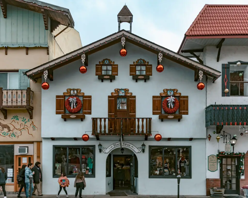 Building in Leavenworth. One of the best day trips from Seattle. 