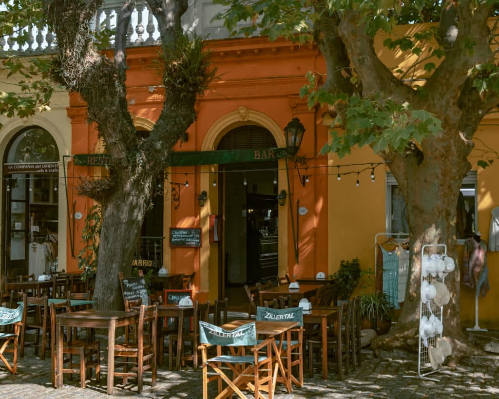 One of the restaurants in Colonial del Sacramento, Uruguay.