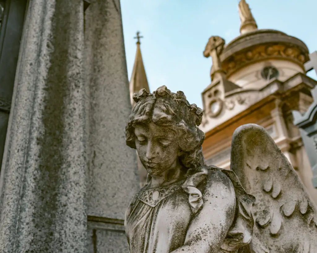 Recoleta Cemetery in Buenos Aires, Argentina one of the best cities in South America. 