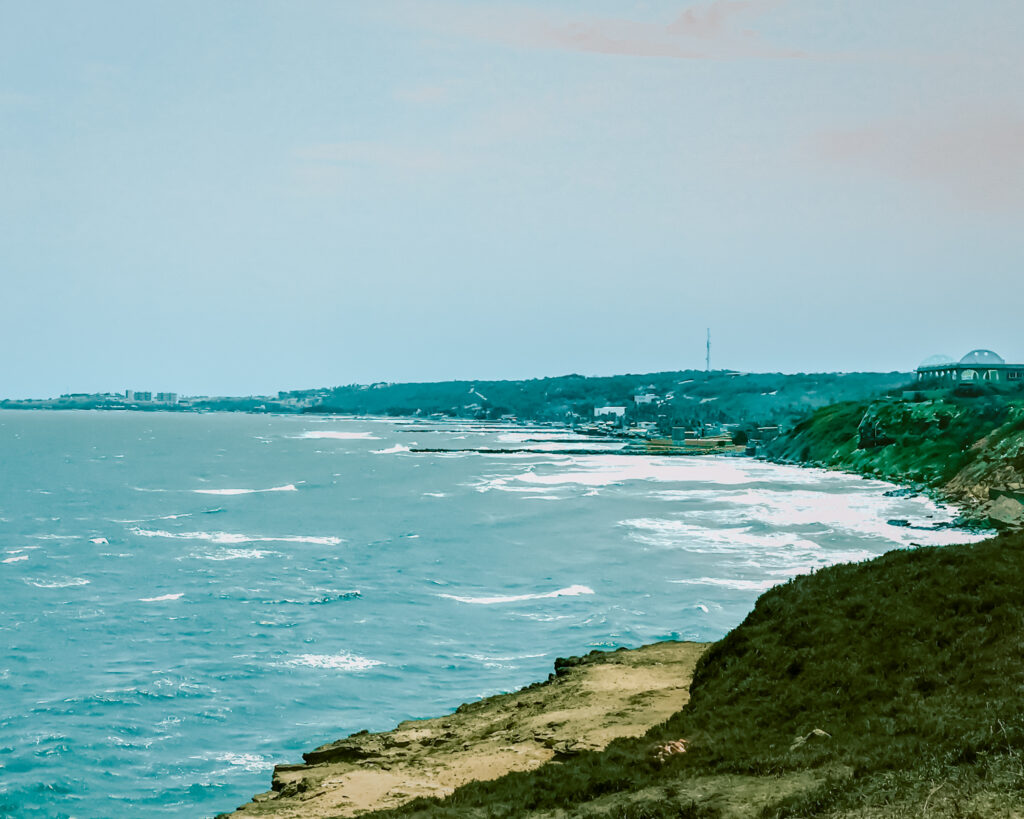 Coastline of Barranquilla, Colombia one of the best cities in South America to visit. 