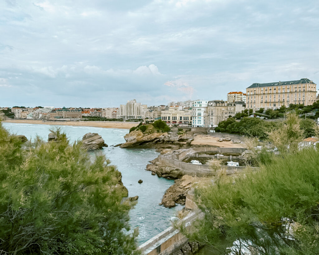 Biarritz, France and off the beaten path travel destination. 