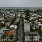 View from Hallgrímskirkja. One of the the things to do when spending one day in Reykjavik.