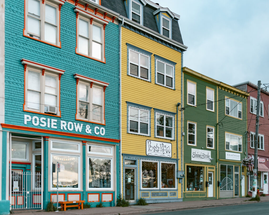 Colorful home on Jellybean Row one of the things to do in St. John's, Newfoundland.