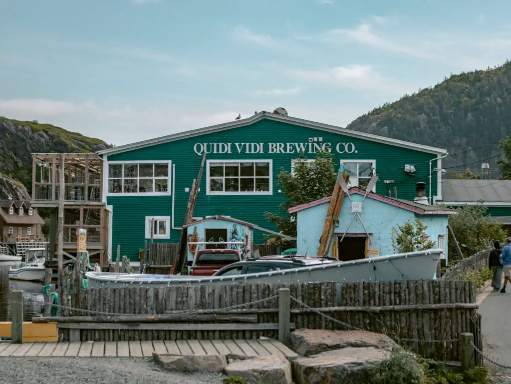 One of the things to do in St. John's, Newfoundland is grab a flight of beers from Quidi Vidi Brewing Company. 