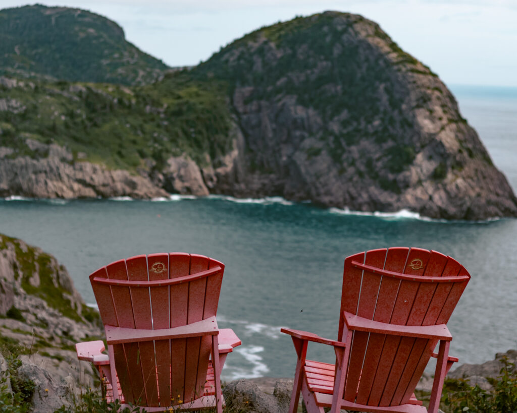 View from Signal Hill in St. John's, Newfoundland. 