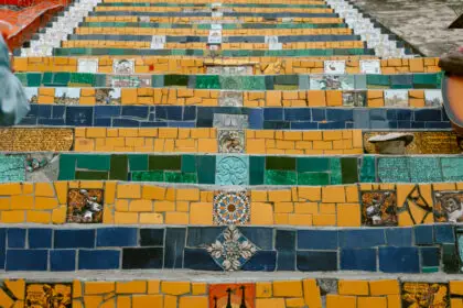 Rio de Janeiro itinerary photo of the Selarón Steps.